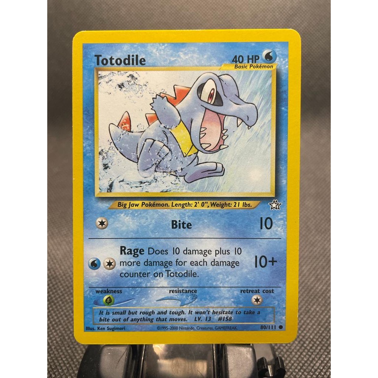 Totodile #85 Neo Destiny - Pokémon karty