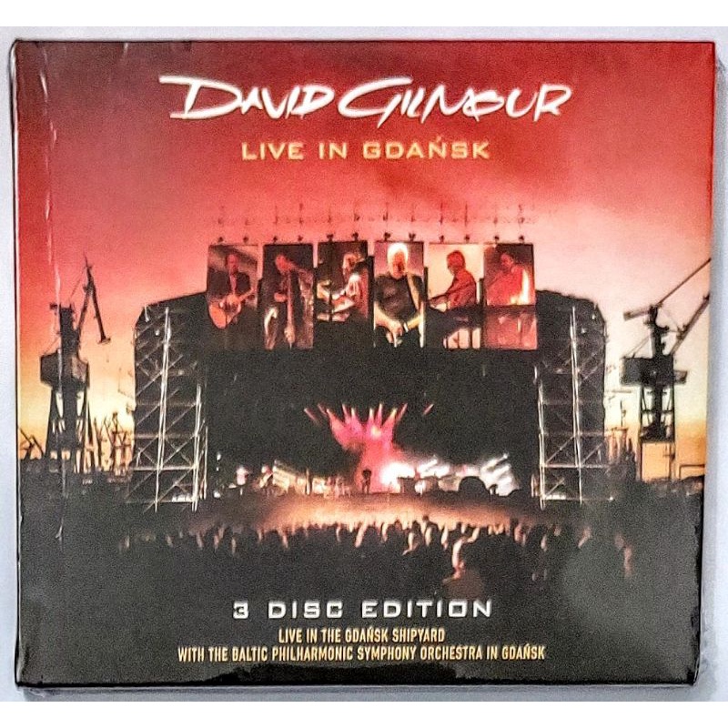 CD2 + DVD - DAVID GILMOUR: LIVE IN GDANSK (2008) - 3 Disc Edition | Shopee  Brasil