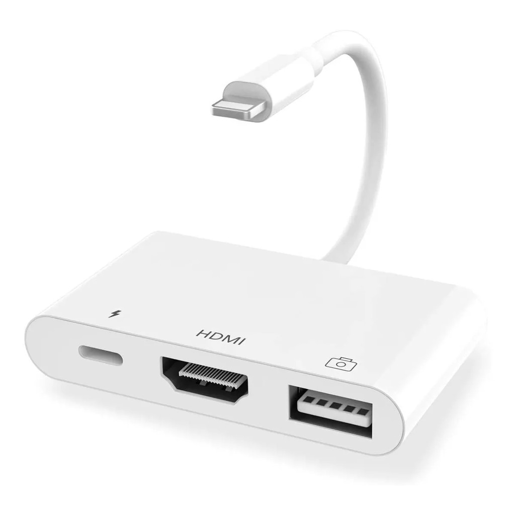 Adaptador hdmi iphone