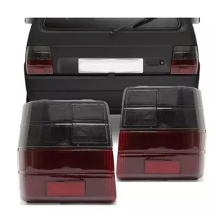 Kit Lente lanterna traseira uno fumê ou tricolor 86 87 88 89 90 91 92 93 94 95 96 97 98 99 2000 2001 2002 2003 2004 em Oferta na Shopee
