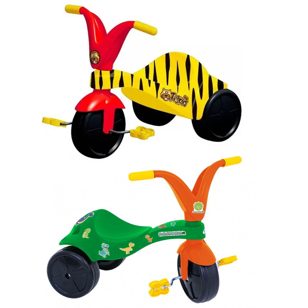 Triciclo Motoca Velotrol Infantil Linha Animais - Xalingo