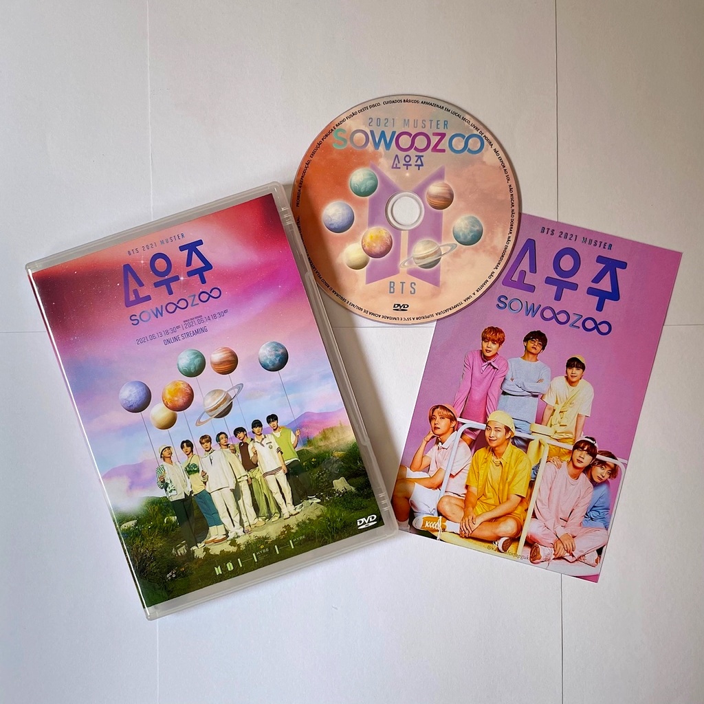 DVD BTS Muster Sowoozoo 2021 | Shopee Brasil