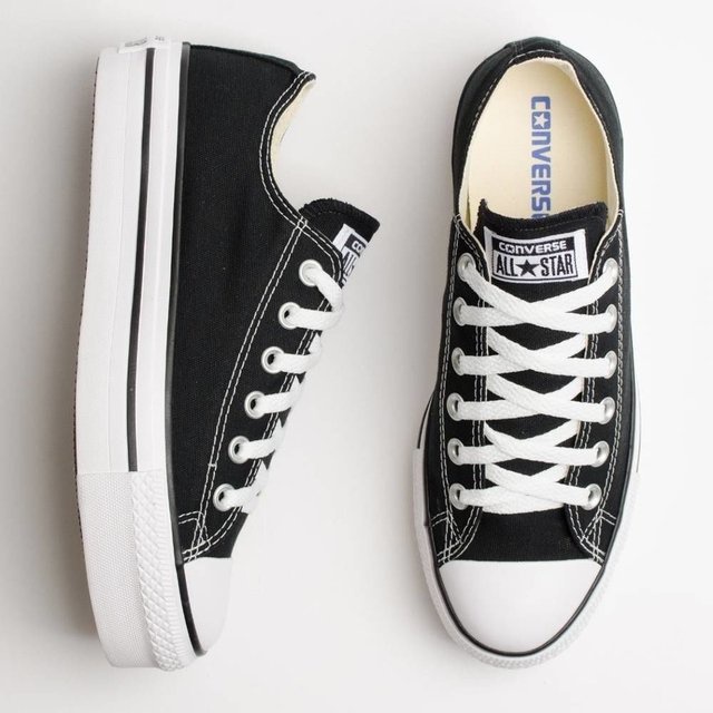 Tênis All Star Converse Chuck Taylor Cano Alto Preto CT00040002 - WQSurf