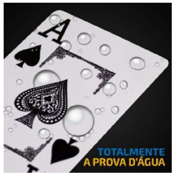 Kit 2 Jogos Maços Com 54 Cartas Baralho Plástico Truco Poker