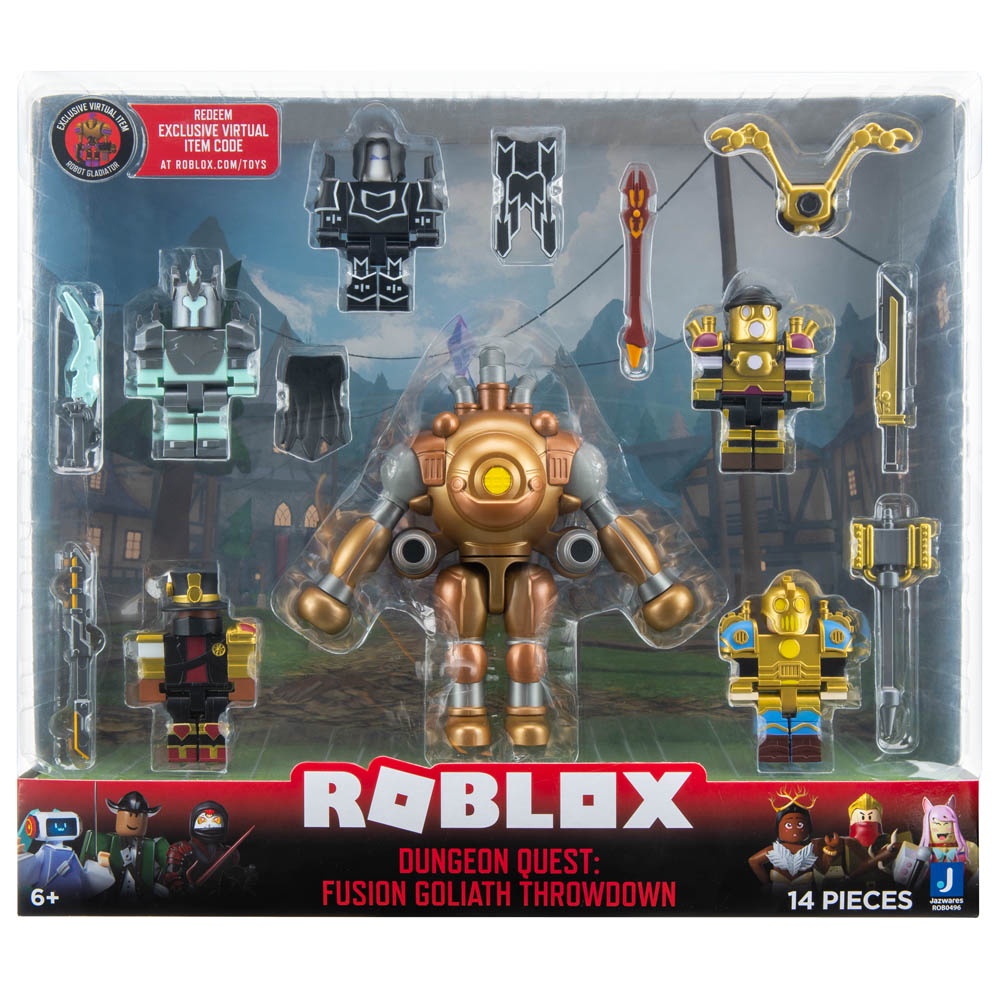 Bonecos Roblox Golden Collectors Pack 4 Figuras - Sunny - BRINKEDO