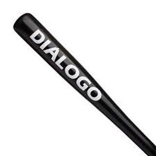 Taco de Baseball Madeira Personalizado / Dialogo ou /Respeito