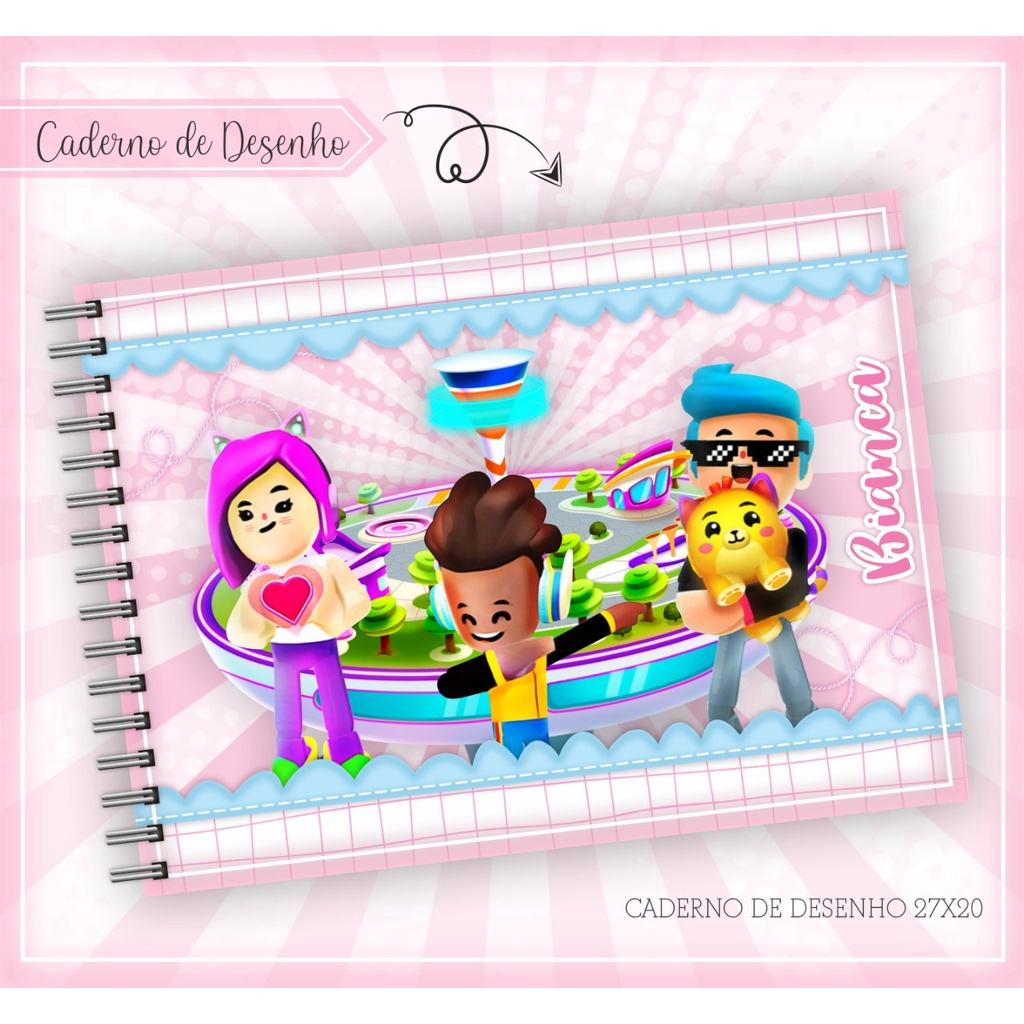 Caderno de Desenho- Roblox