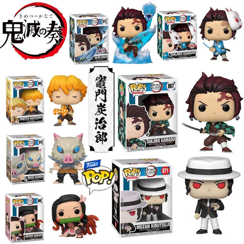 Boneco Anime Demon Slayer Kimetsu No Yaiba Giyuu Zenitsu Rengoku Nezuko  Tanjirou Estatueta Brinquedos - Escorrega o Preço