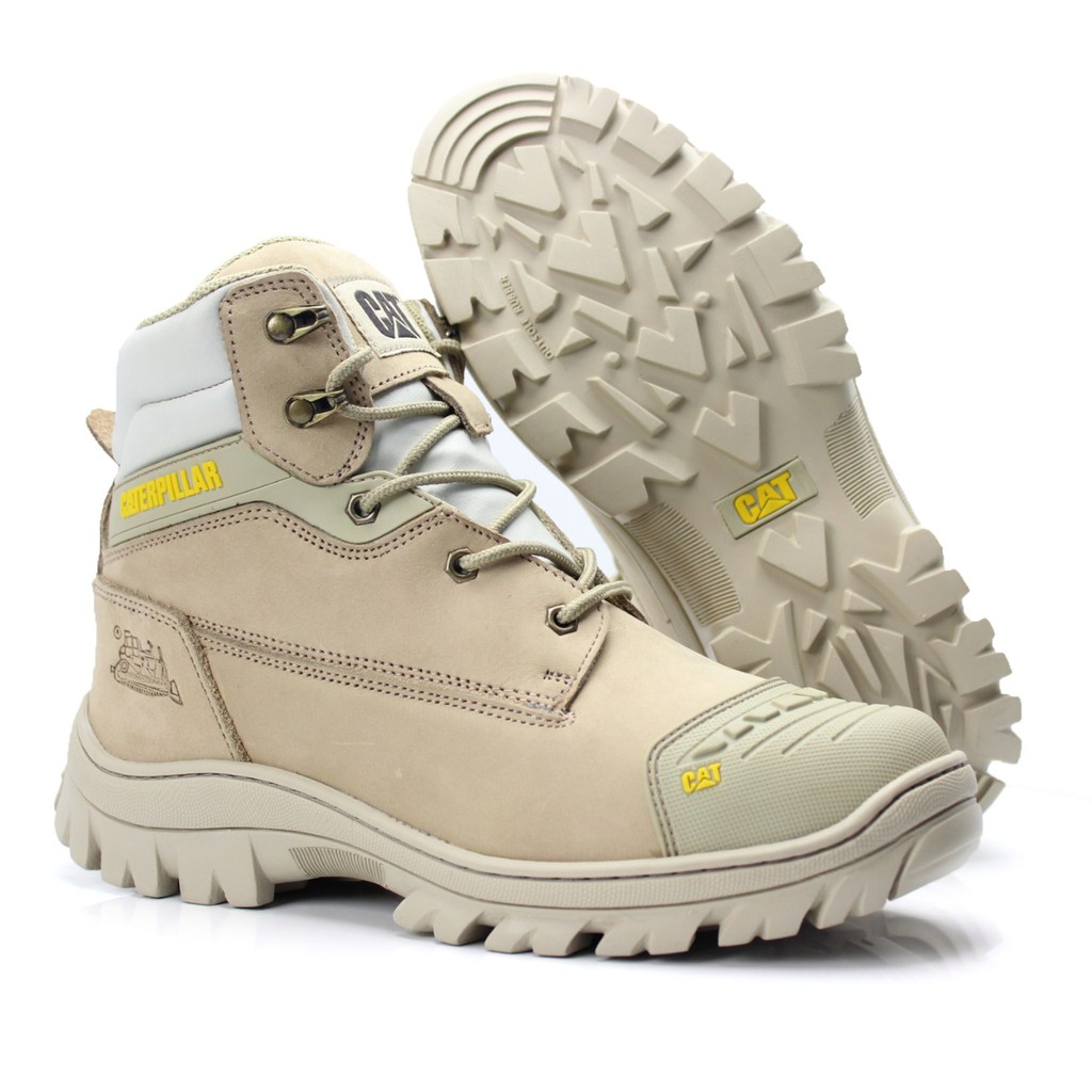 Bota Adventure Masculina Em Couro Caterpillar - R$ 112,90 em Mercado Livre