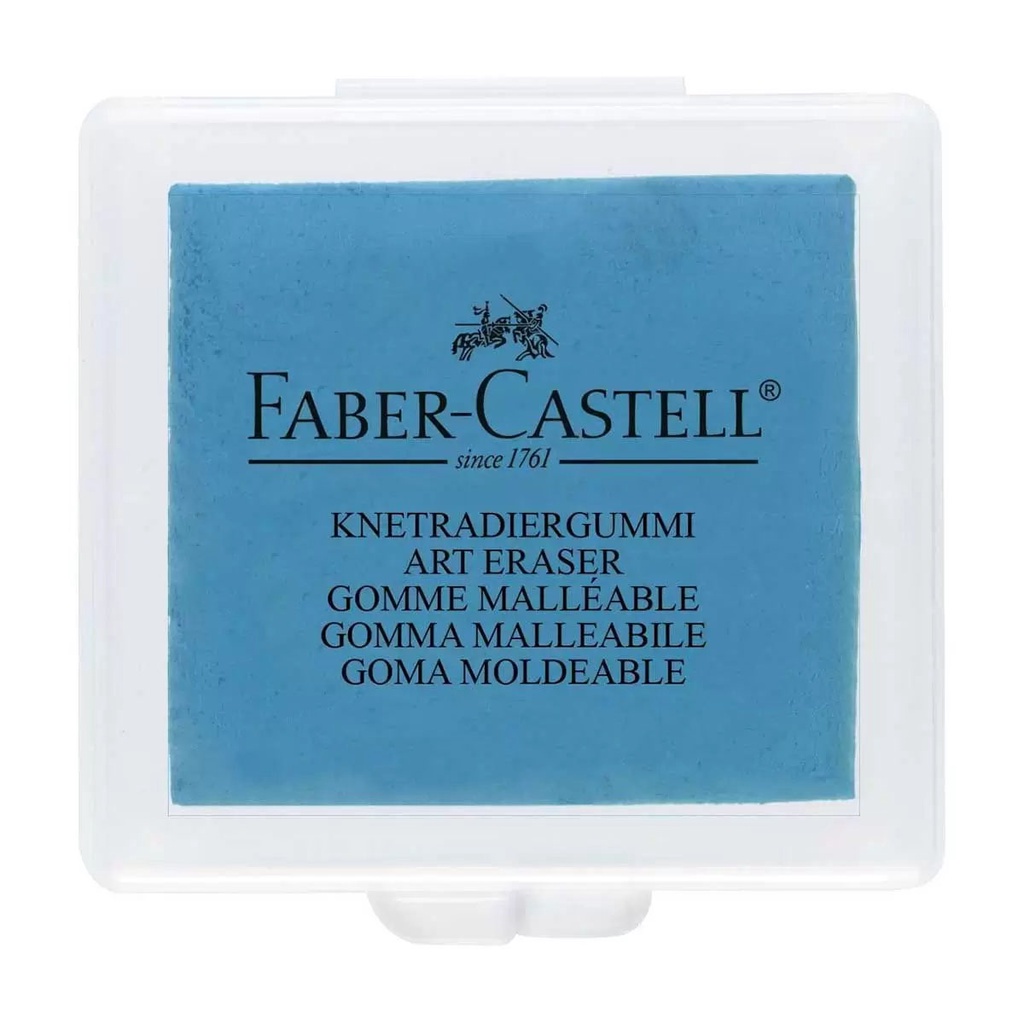 Borracha Moldável (Limpa tipo) Azul c/ caixa Faber