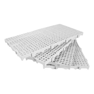 Kit 2 Palete Estrado Plástico / Pallet Plástico 25x50 X 2,5cm