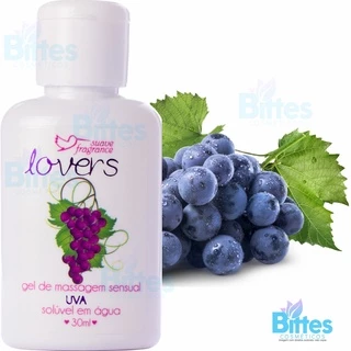 Gel Massageador Sensual Lovers Uva Suave Fragrance Cosméticos