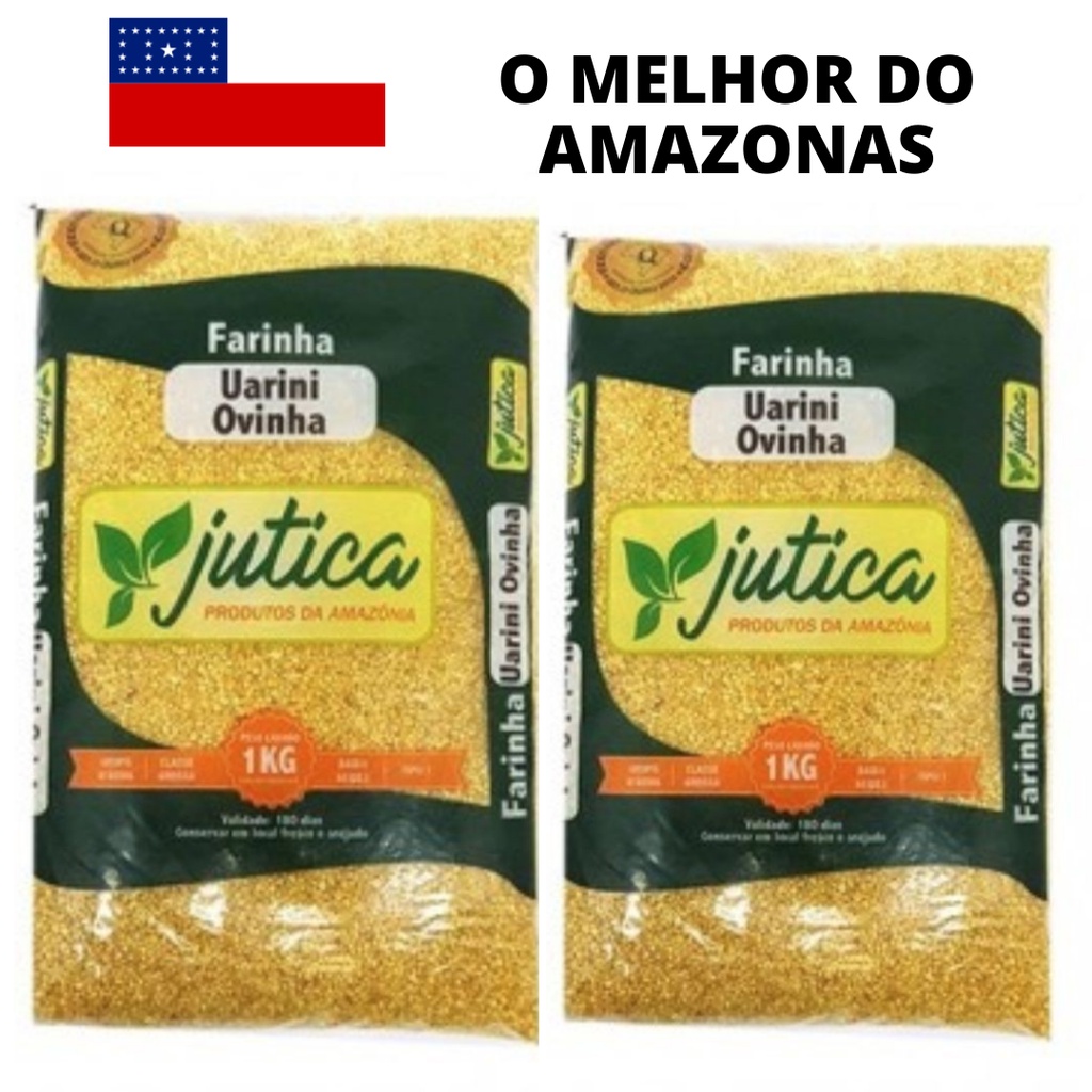 Farinha Uarini Ovinha 2 Kg - A melhor Sabor de Manaus Amazonas | Shopee ...