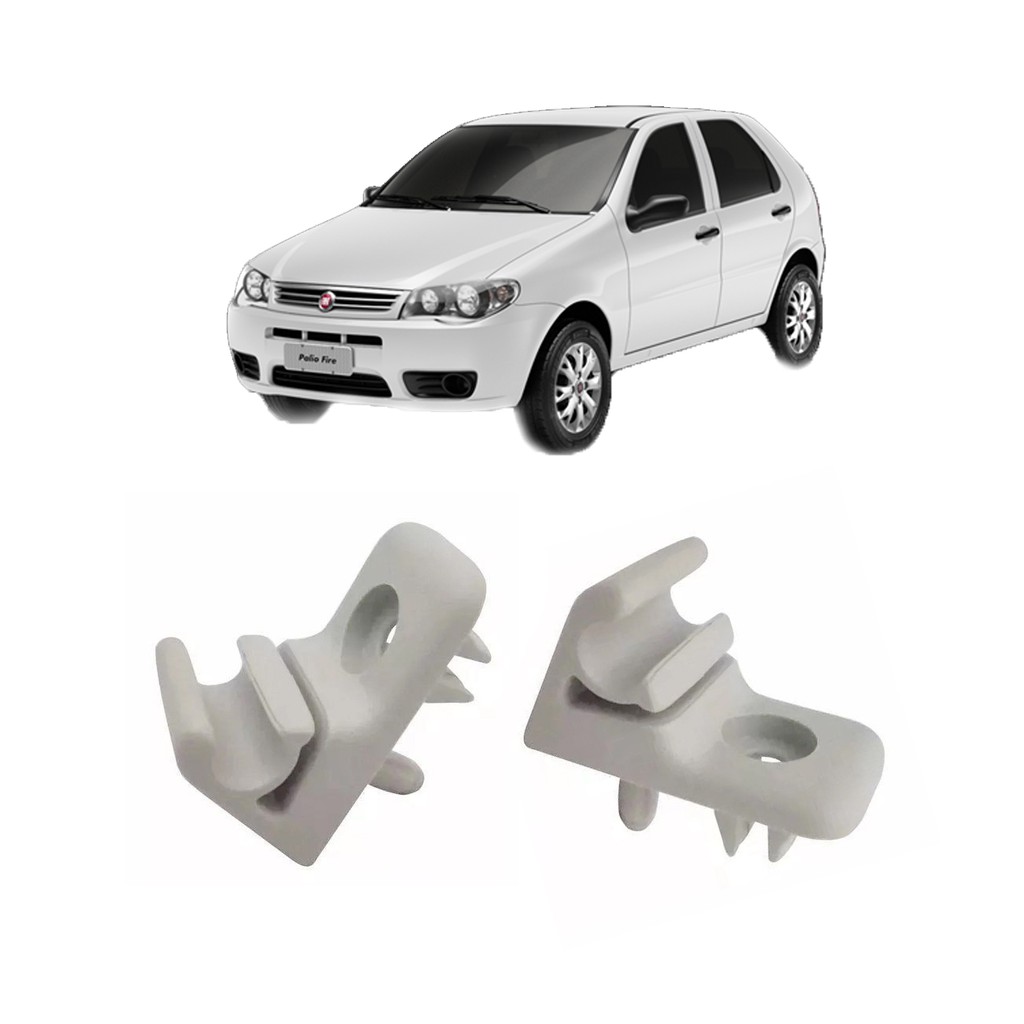 Suporte Quebra Sol Palio Siena Strada Uno Mobi Fiat - Gelo - PAR ...