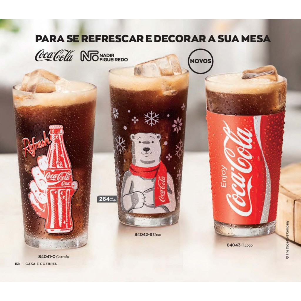 Jogo Com 6 Copos Americanos Linha Do Tempo Coca-cola - Loja Coisaria -  Presente com ideias