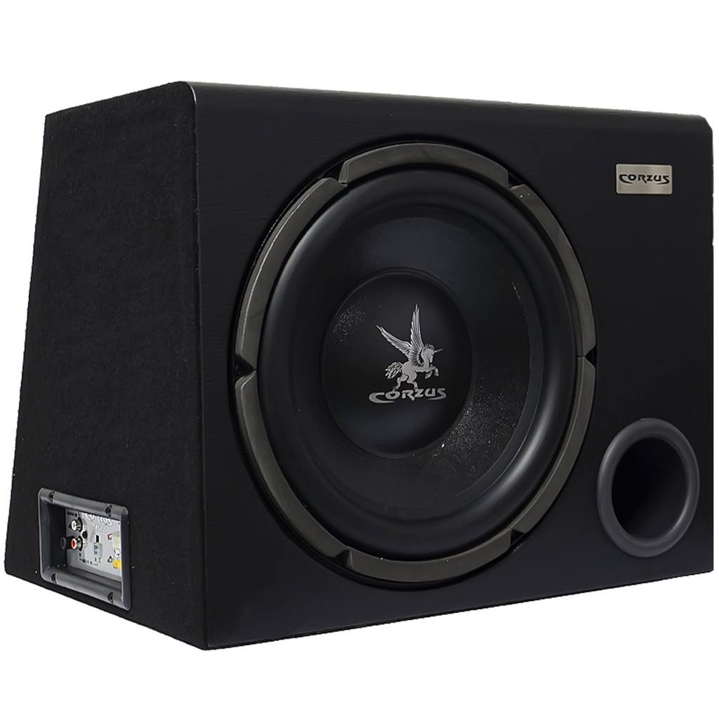 Caixa Som Automotivo Amplificada Subwoofer 12 200W Rms com Módulo Mono ...
