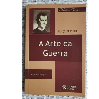 A Arte da Guerra Maquiavel 2005- LIVRO USADO/sebo