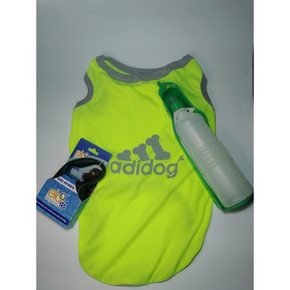 Roupinha para cães de caminhada fitness + combo