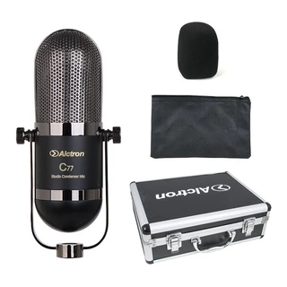 Microfone condensador XLR Alctron C77 c/ maleta