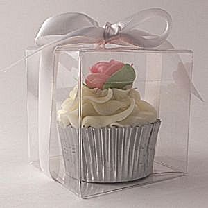 40 Caixas Acetato 6x6x6 Para Mini Cupcake e macaron, lembrancinhas em geral
