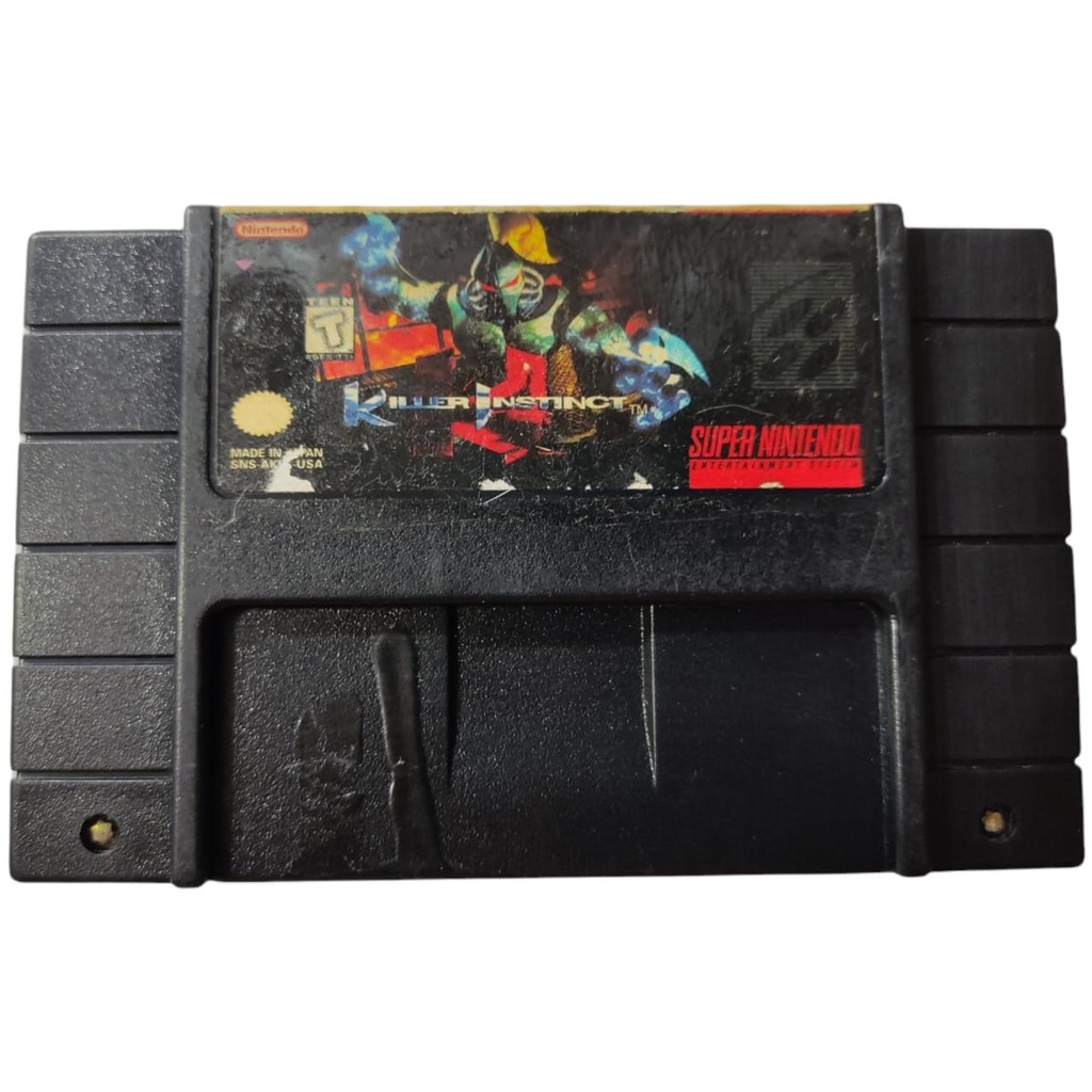 Killer Instinct Super Nintendo SNES Original Shopee Brasil