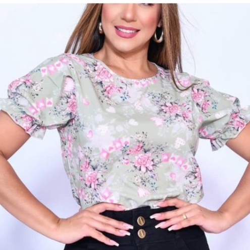 Modelo de best sale blusinha de tecido