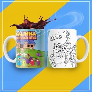 Caneca de Polímero para colorir Pokémon-Desenho Animado/Lembrancinha de  Aniversário/Dia das Crianças