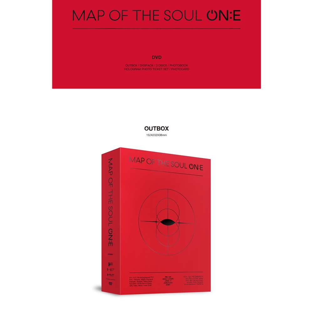 Bts - (Map Of The Soul On: E) Dvd | Shopee Brasil