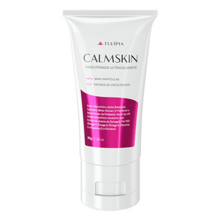 Calmskin Pomada Ultracalmante - Acne , Espinha , Cicatrização, Queimaduras, Anti Inflamatórios na Pele - Tulipia