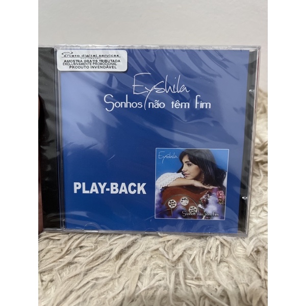 cd gospel playback eyshila sonhos não tem fim Shopee Brasil