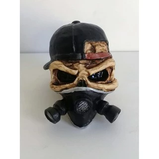 Manopla de cambio personalizada caveira Toxica Fusca, Opala, Kombi, etc