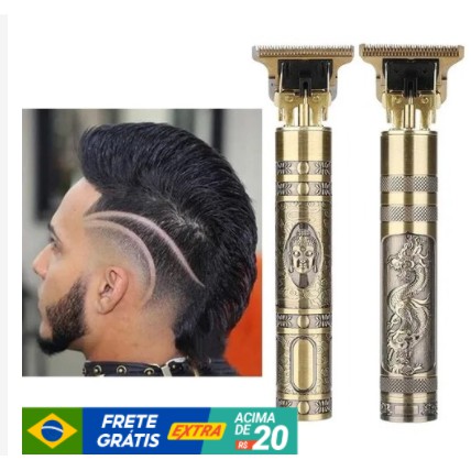 Maquina Barbear Cortar Cabelo, Barba, acabamento-Kemei Km-228-229 110v/240