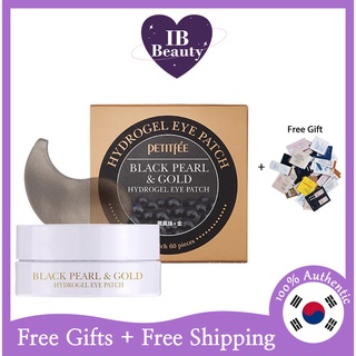 [Petitfee] Black Pearl & Gold Eye Patch 60ea (30days)