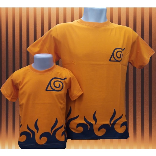 Camiseta + Body Tal Pai Tal Filho Naruto