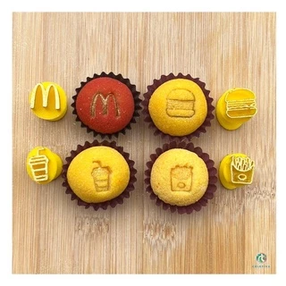 Kit Carimbo Para Brigadeiro/doce Tema “mcdonald's”