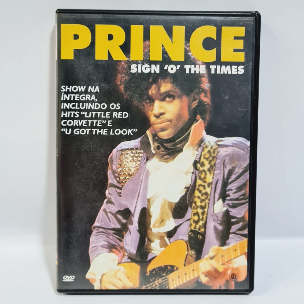 DVD Prince – Sign ‘O’ The Times - Original | Shopee Brasil