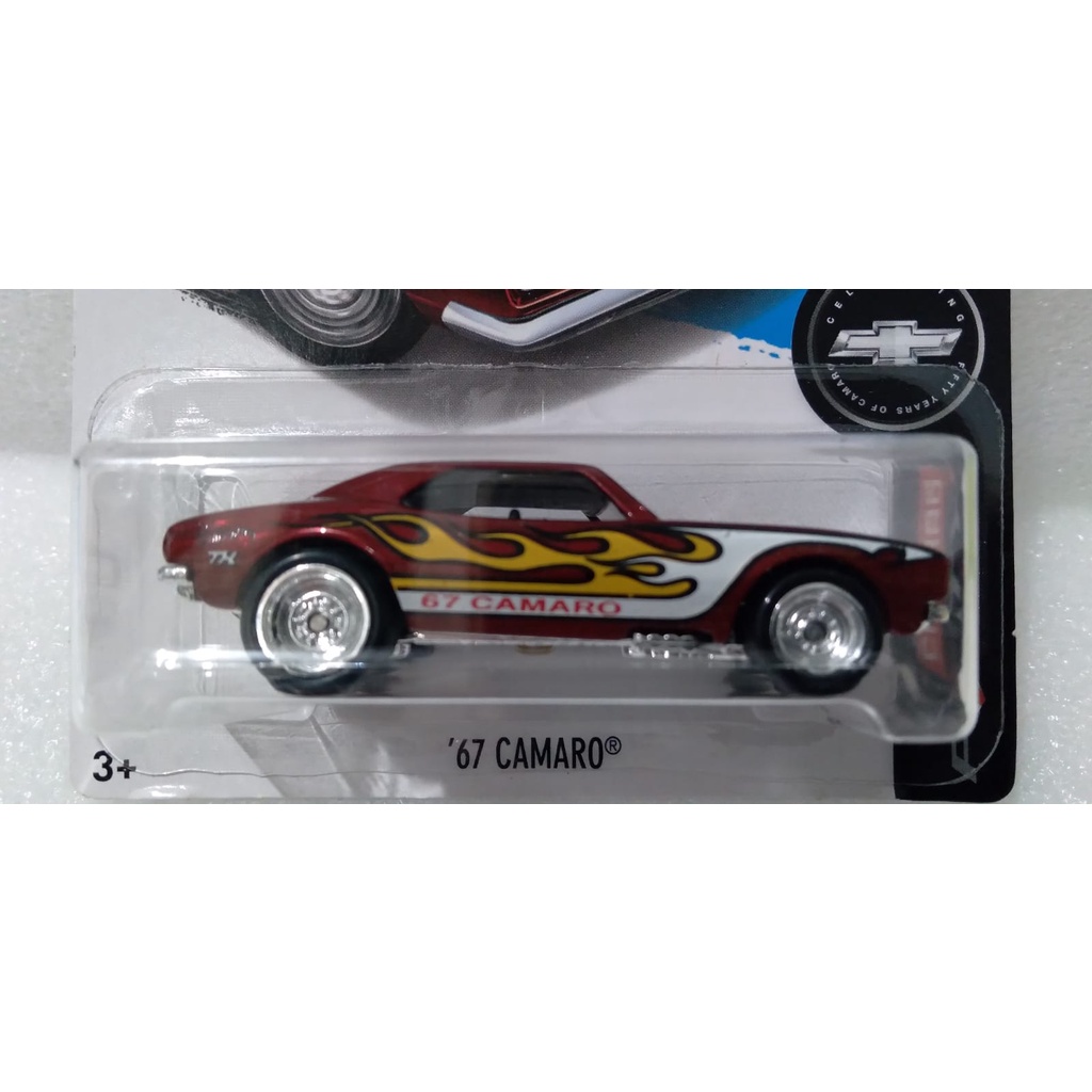 Hot Wheels '67 Camaro super Treasuse Hunt (STH) | Shopee Brasil