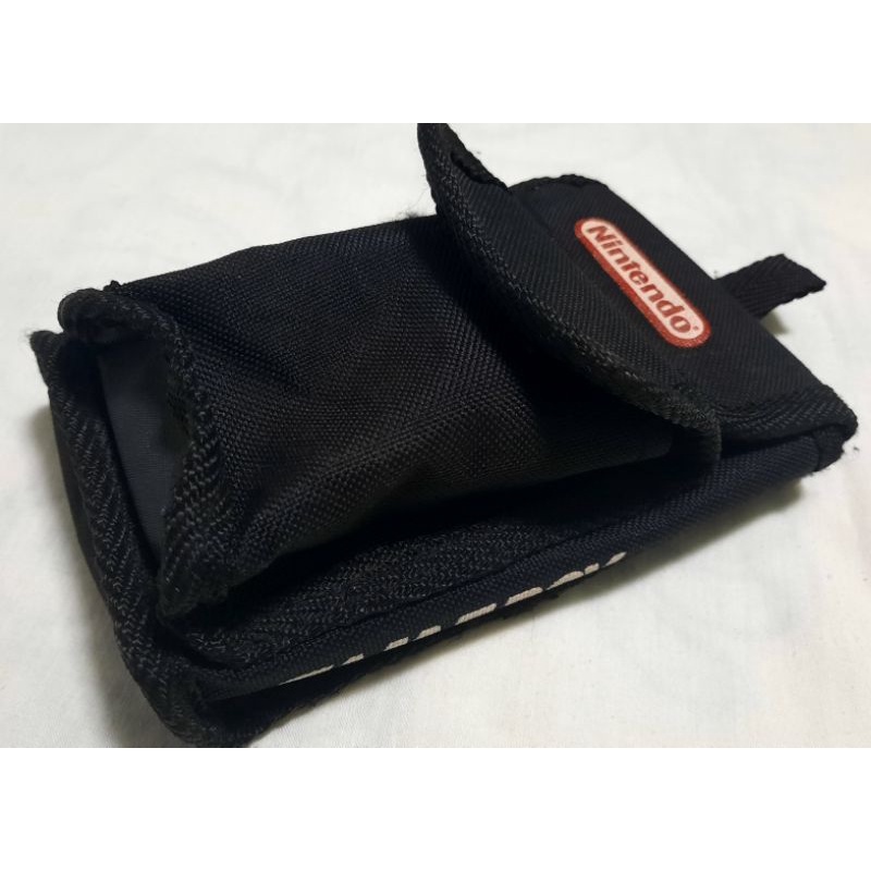 Hyperkin Flip Top Black Soft Padded Pouch Protective Sleeve Case For Game Boy Color