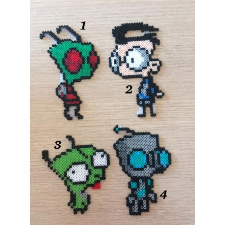 Imãs em pixel art | Invasor ZIN | Shopee Brasil