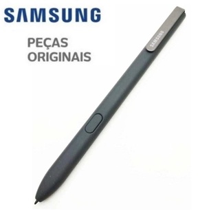 Caneta Touch Para Samsung Tab A7 SM-T220 Ponta Fina- Preta