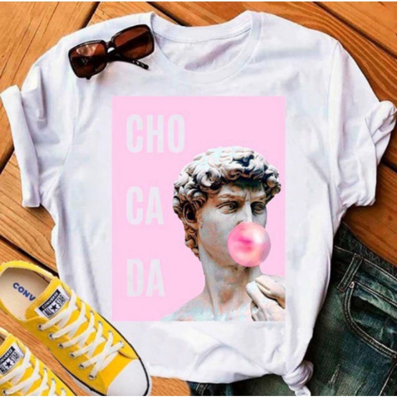 T-shirt Feminina Básica Candy