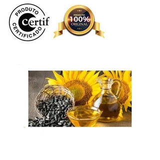 Óleo de Girassol 100ml Prensado a Frio com laudo