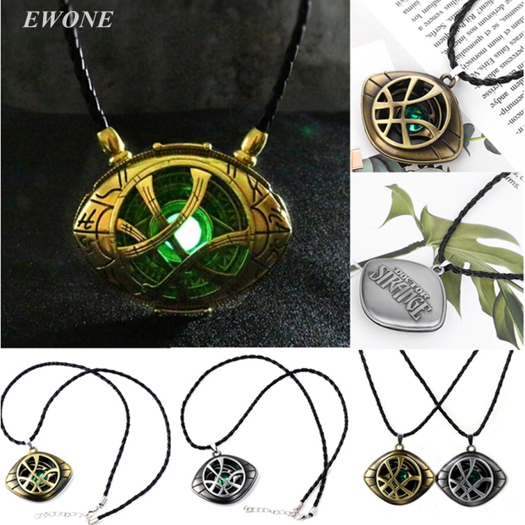 MARVEL DRSTEYEPNK03 Doutor Estranho Olho de Agamotto Colar com pingente,  ouro