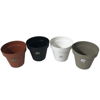 Vaso Bari Eco 20x17 De Plástico 4 Cores Para Decoração 3L