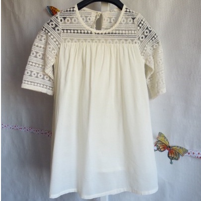 Vestido infantil best sale estilo bata