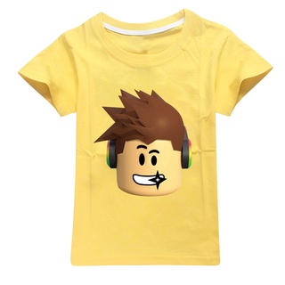 Camisa Amarela Roblox  Roupa Infantil para Menino Marvyluxo Nunca