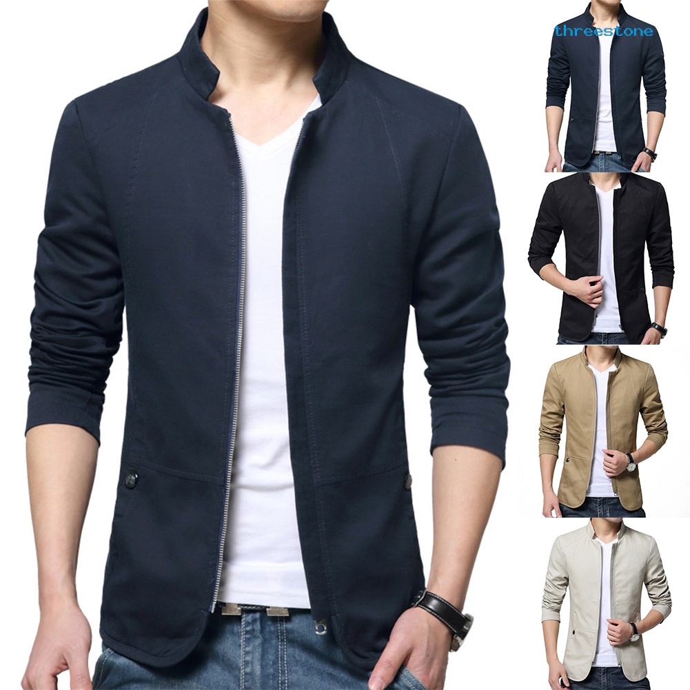 Casaco masculino hot sale slim