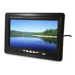 Tela Lcd 7 Polegadas Portátil Monitor Veicular Digital E73