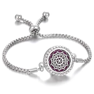 Pulseira Difusor Pessoal Para Aromaterapia Com Óleos Essenciais