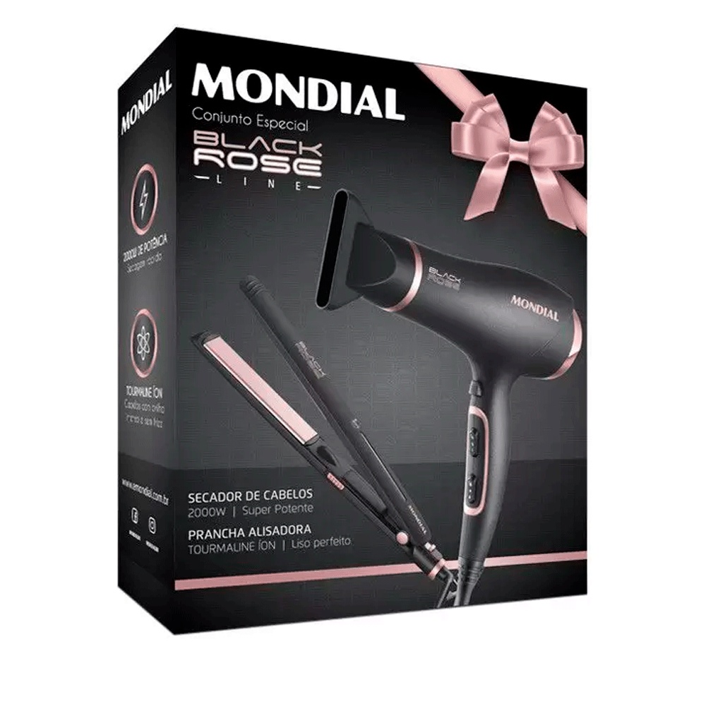 Secador De Cabelo Profissional Mondial Scp-03 Rose 220v 60hz Cor Golden  Rose Voltagem 220v